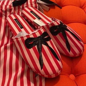 Victoria’s Secret slippers.  Very comfortable